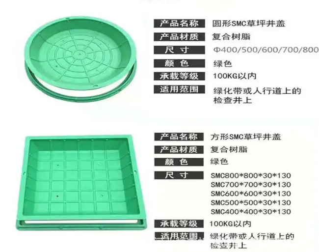 东湖树脂复合种植井盖展示